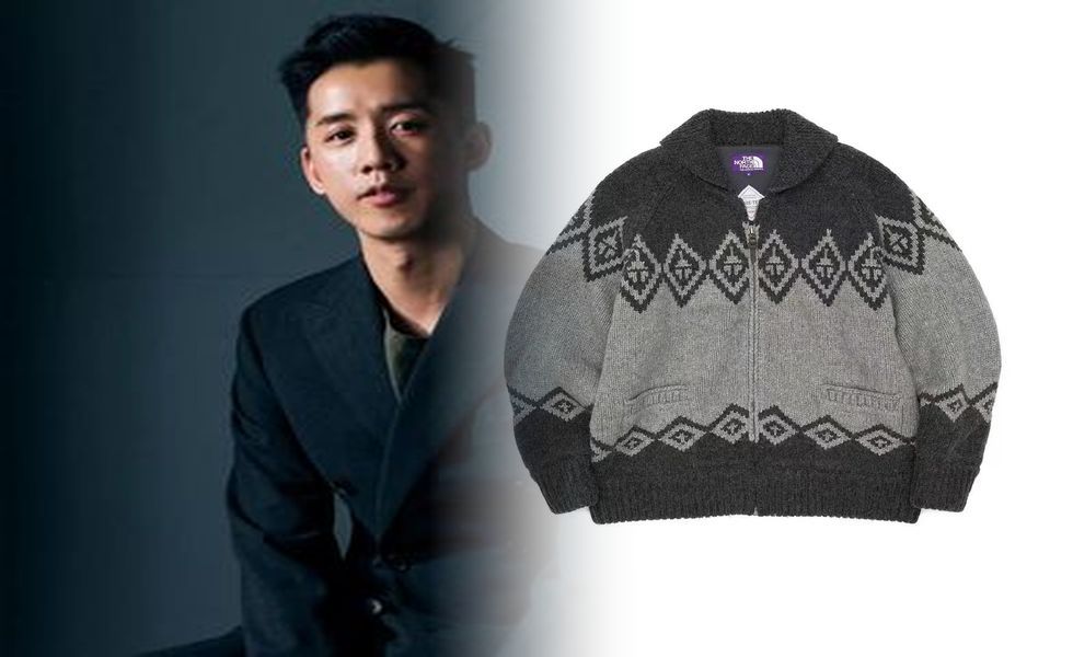 パープル レーベル ノース フェイス