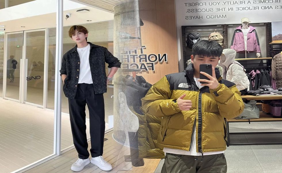 ノース フェイス パーカー ロゴ