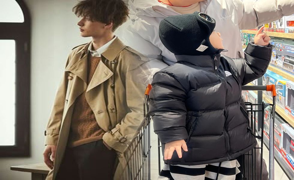 ノース フェイス パーカー デニム