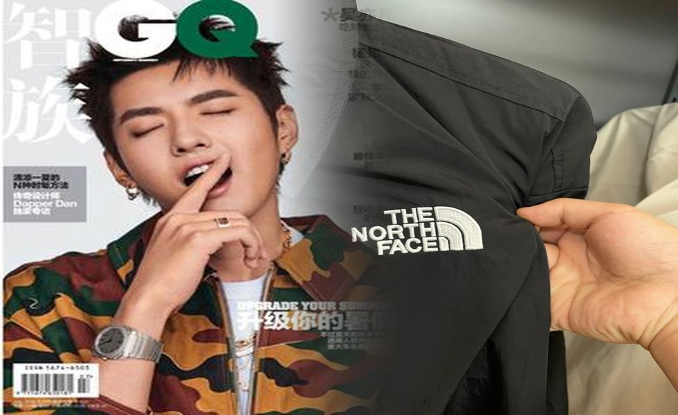 ノース フェイス ピンク パーカー