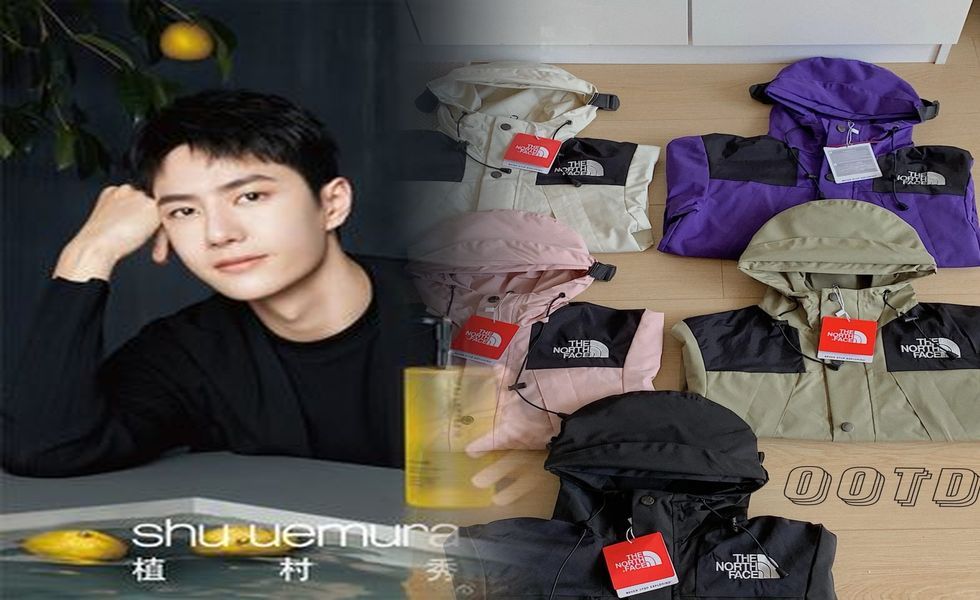 zip in zip ノース フェイス