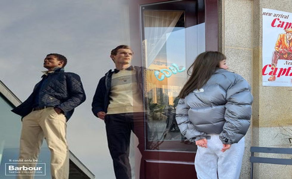 ノース フェイス リバーシブル パーカー