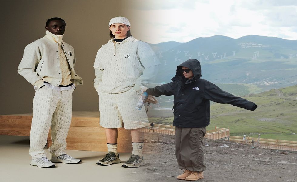 ノース フェイス ロング パーカー