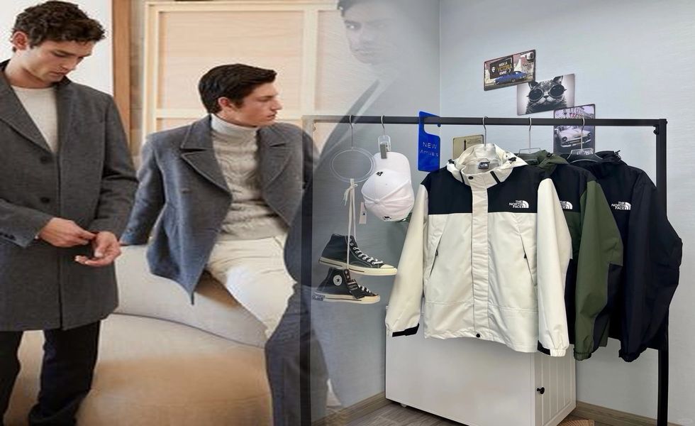 ノース フェイス ニット パーカー