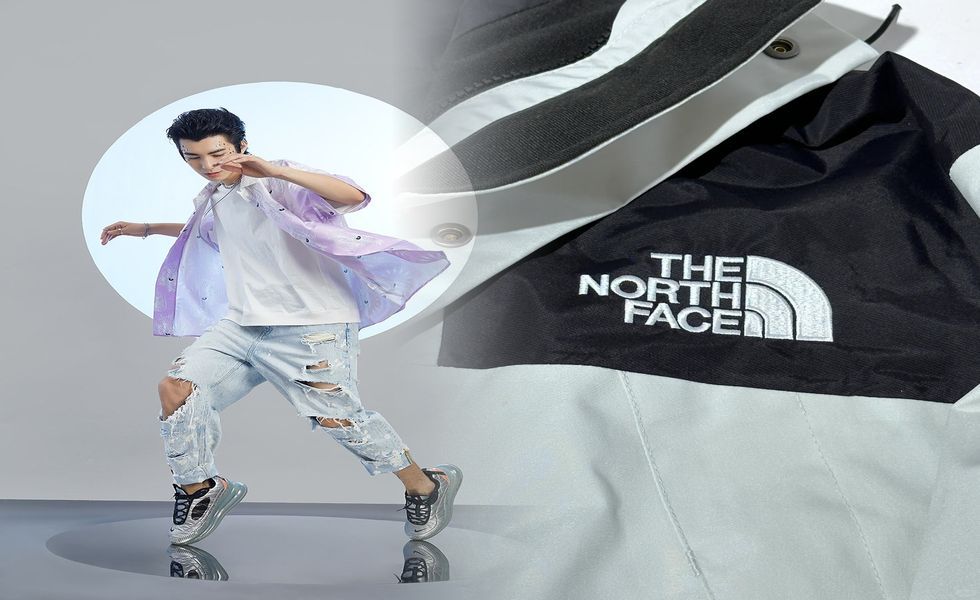 ノース フェイス シェル パーカー
