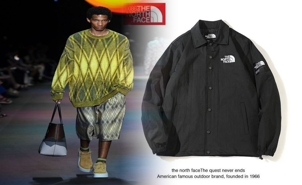 ノース フェイス コラボ パーカー