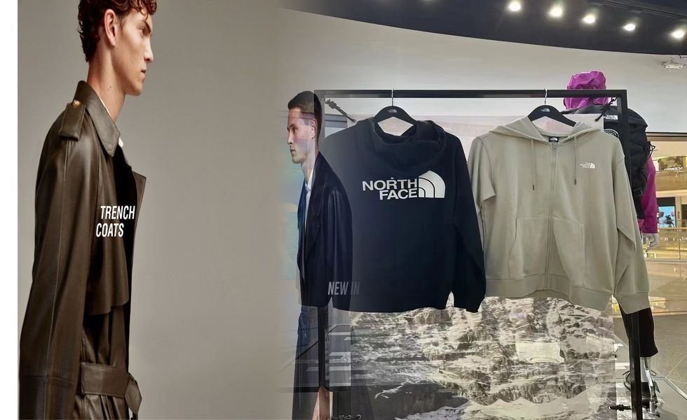 ノース フェイス パーカー メンズ 白