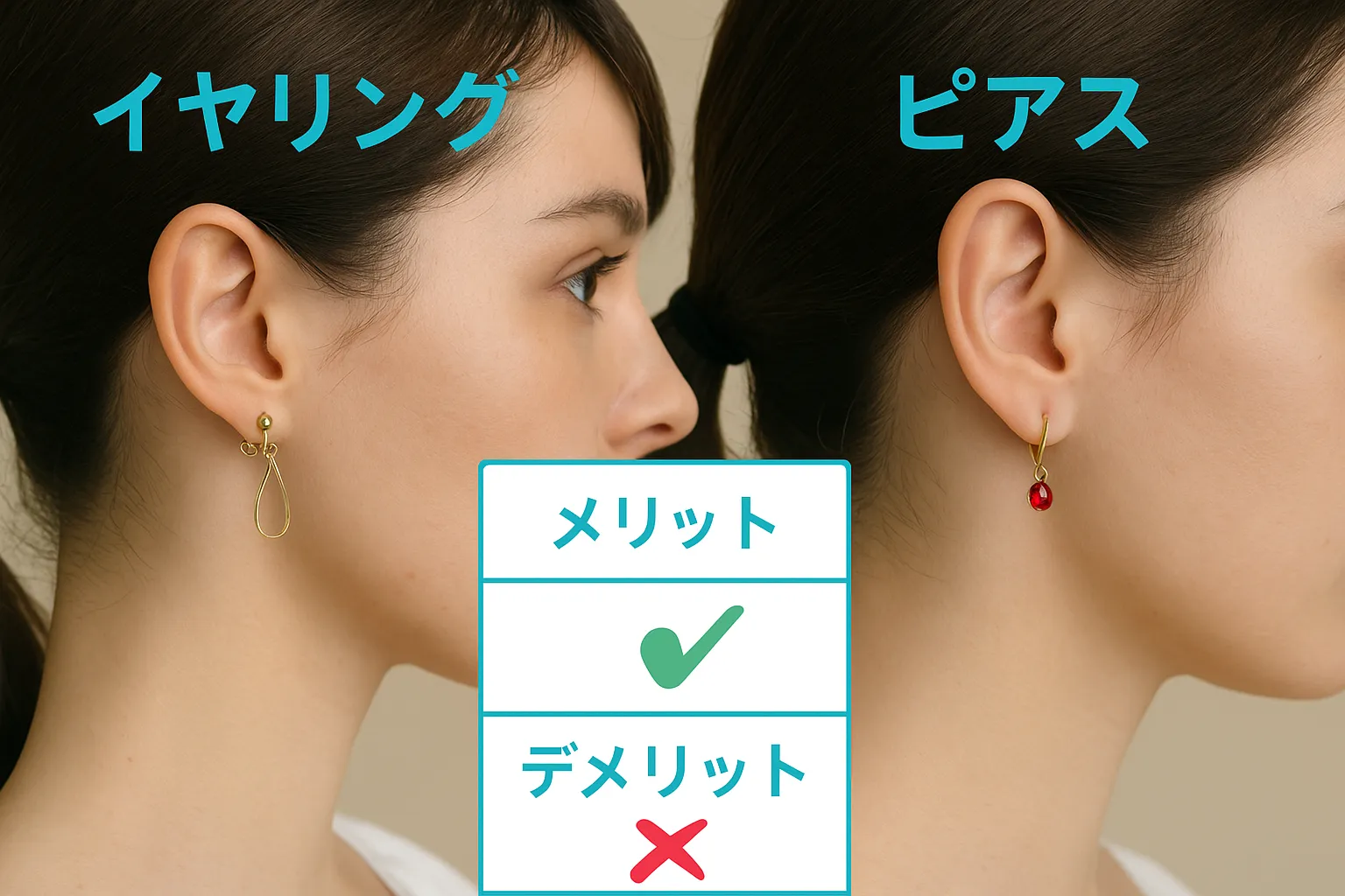 2. イヤリングとピアスのメリット・デメリット比較.webp