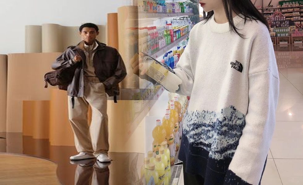 ノース フェイス パープル レーベル 別注