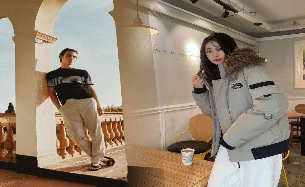 ノース フェイス パーカー ペアルック