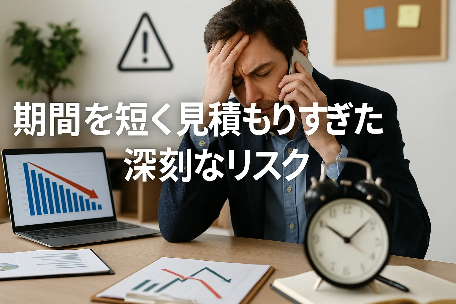 3. 期間を短く見積もりすぎた時の深刻なリスク.webp