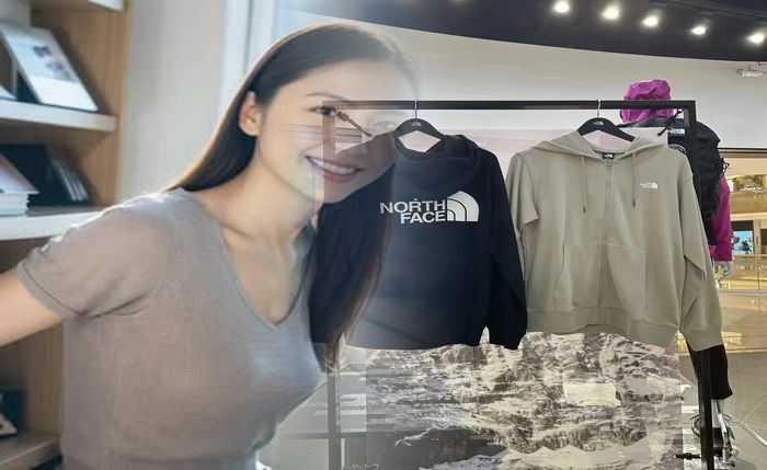 ノース フェイス 柄