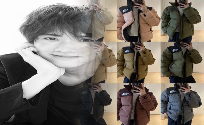 the north face 紫 标