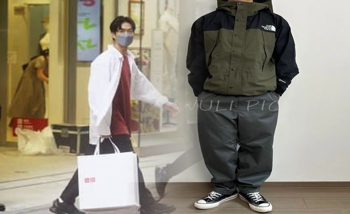 ブリティッシュ カーキ ノース フェイス