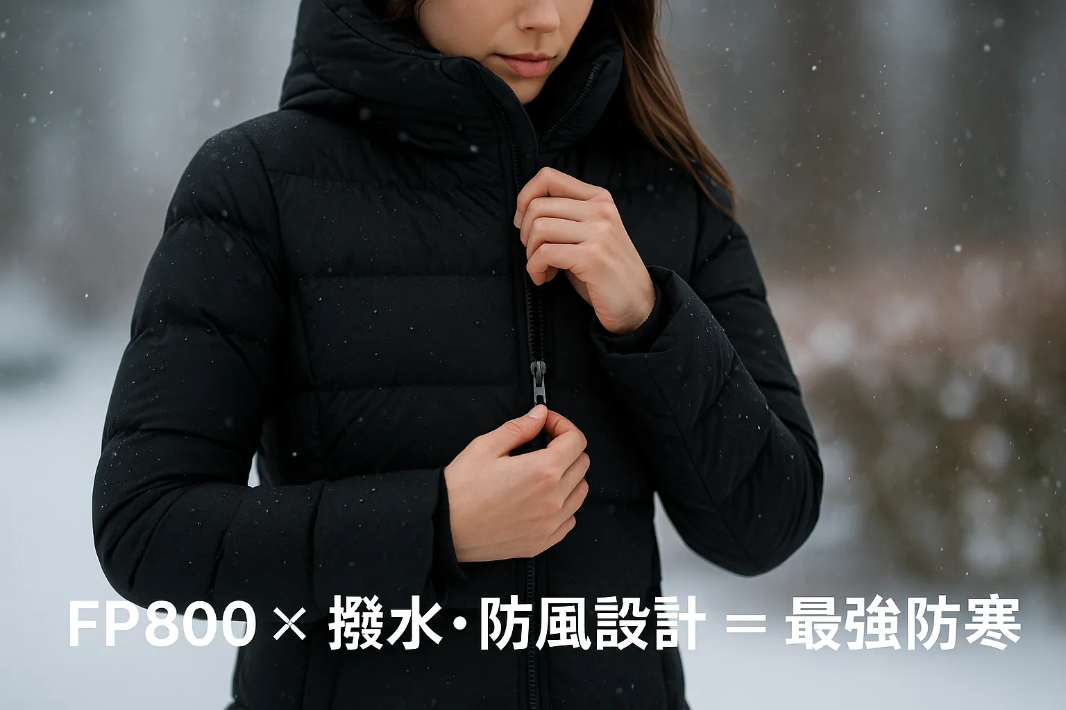 2. 暖かさの見極め：FP・充填量・ダウン率／外殻（撥水・防水・防風）／設計の要.webp