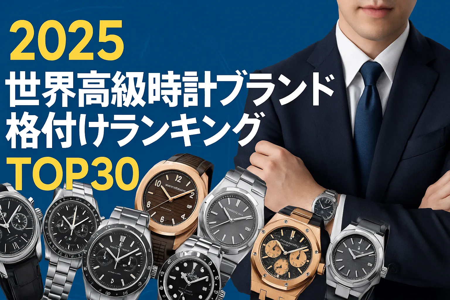2. 世界高級時計ブランド格付けランキングTOP30【2025年最新版】.webp