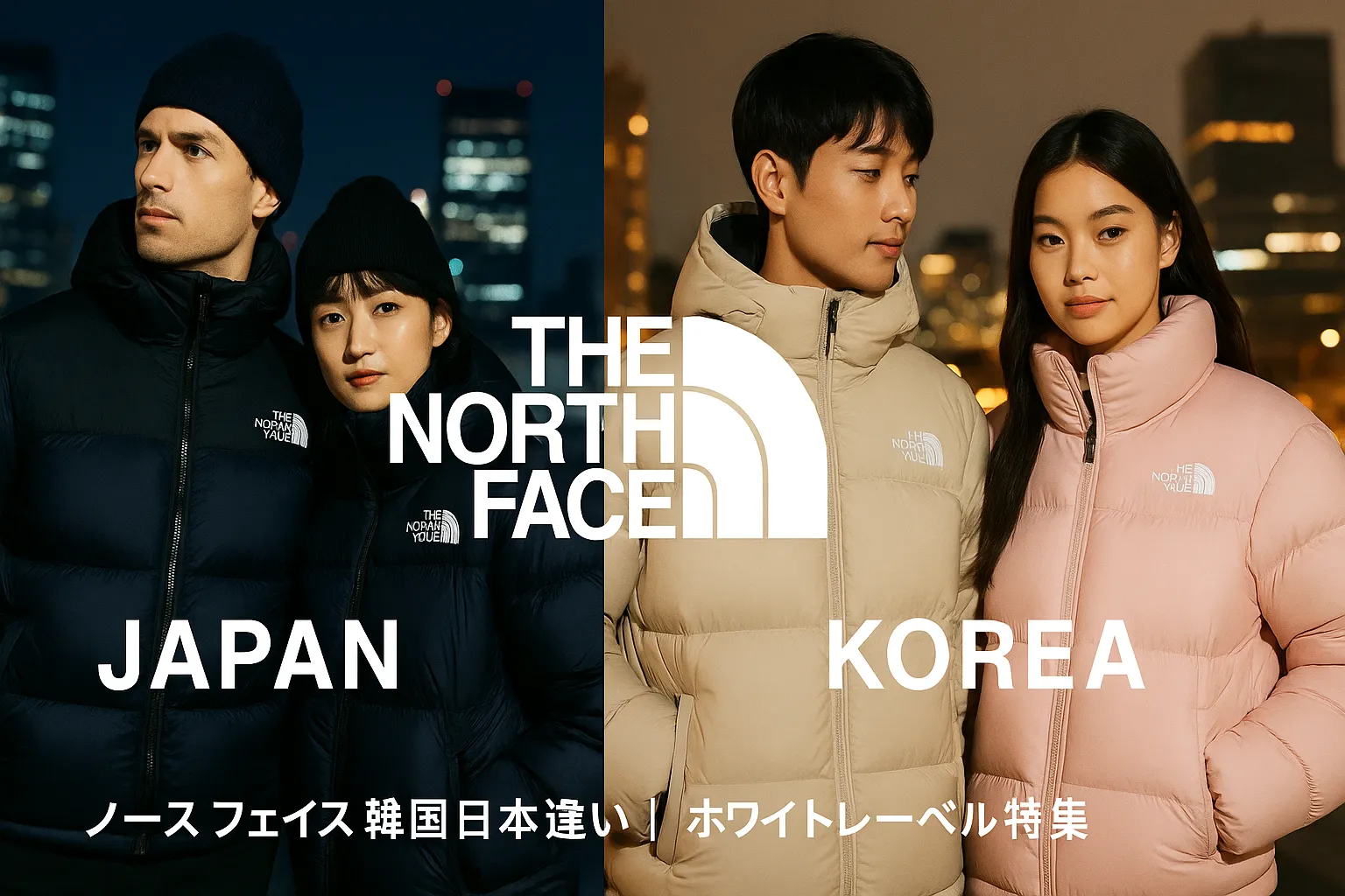 2. ホワイトレーベルとは？｜ノース フェイス 韓国 日本 違いを徹底比較.webp