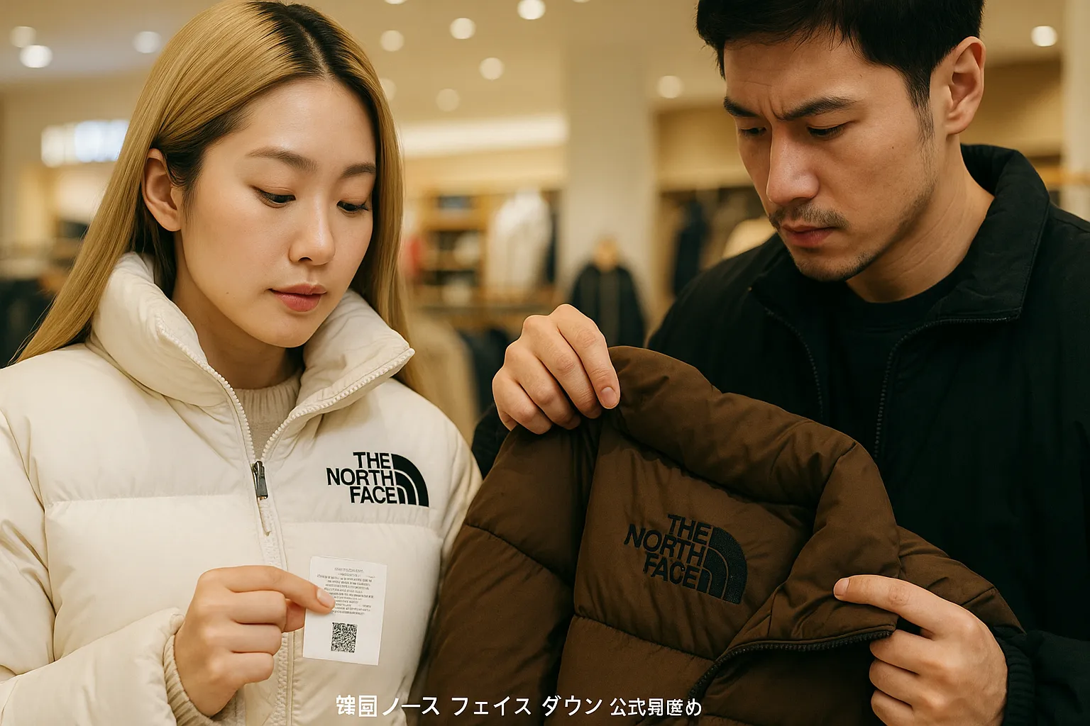 5. 偽物との見分け方と安全な購入ルート｜韓国 ノース フェイス ダウン 公式の見極め.webp