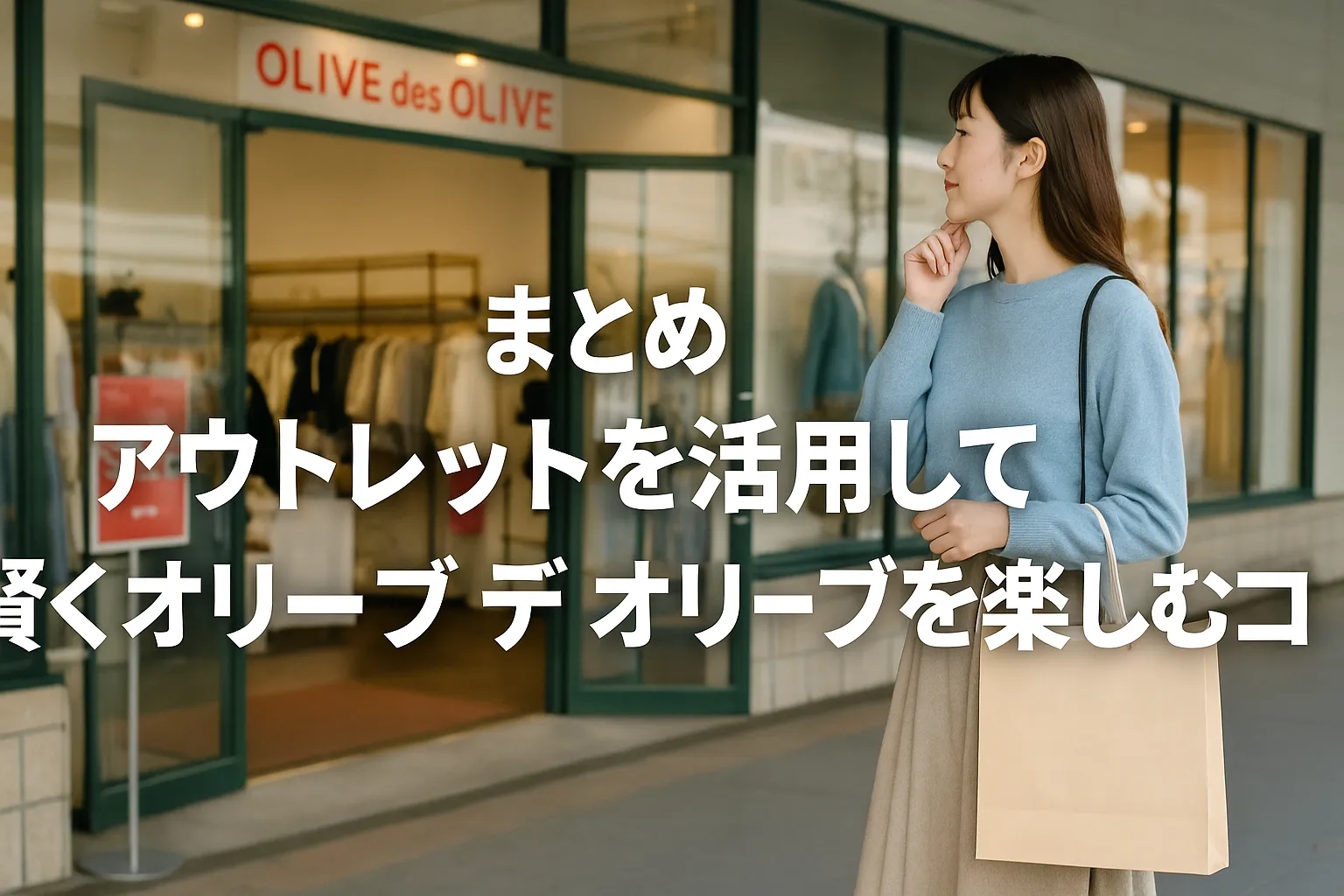 7. まとめ｜アウトレットを活用して賢くオリーブ デ オリーブを楽しむコツ.webp