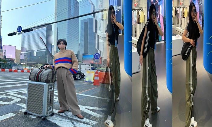 アディダス エナメル ボストン バッグ