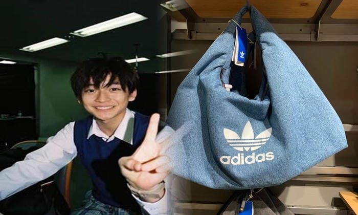 アディダス バック プリント ジャージ