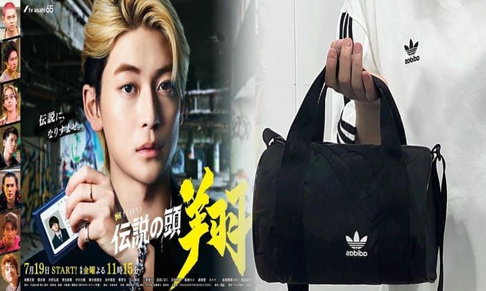 アディダス エナメル ボストン バッグ