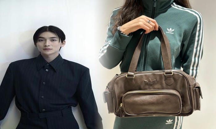 adidas エナメル ショルダー xs