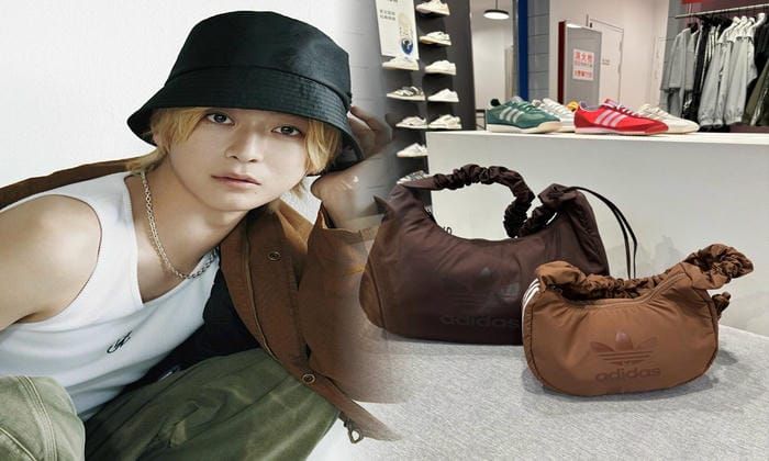 アディダス ショルダー バッグ ネイビー