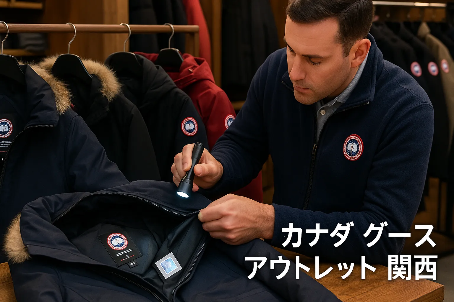 正規品の見分け方:タグ・縫製・ファスナー・ホログラム.webp