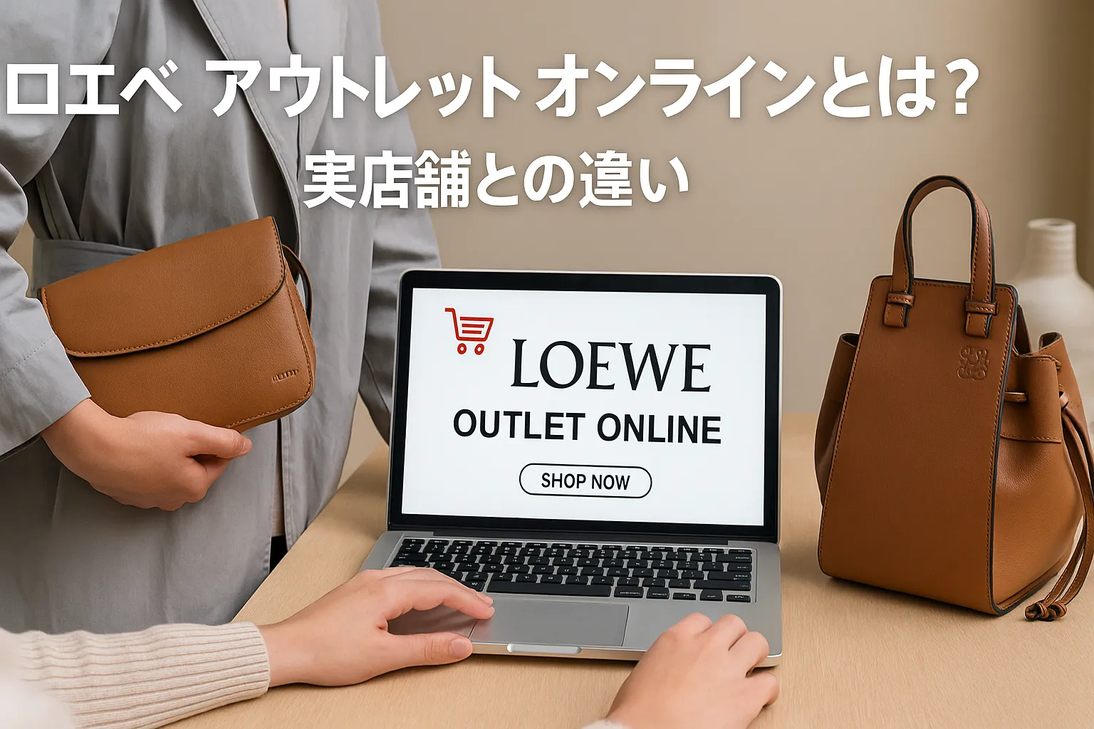 1. ロエベ アウトレット オンラインとは？実店舗との違い.webp