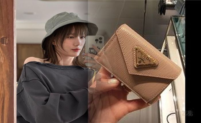 プラダ ピンク ベージュ 財布