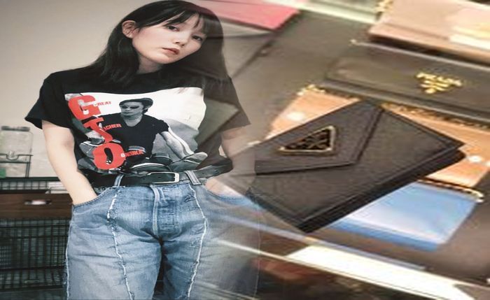 プラダ 財布 レディース ブルー