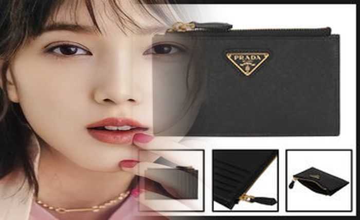 プラダ 財布 折りたたみ ピンク