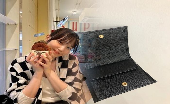 プラダ 財布 サフィアーノ ピンク