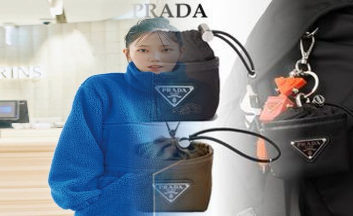 プラダ 三 つ折り 財布 バイ カラー