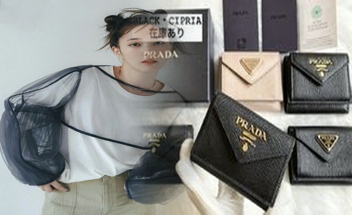 prada 二 つ折り 財布 レディース