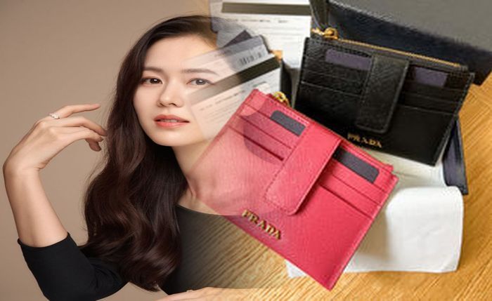 プラダ 財布 リボン チャーム