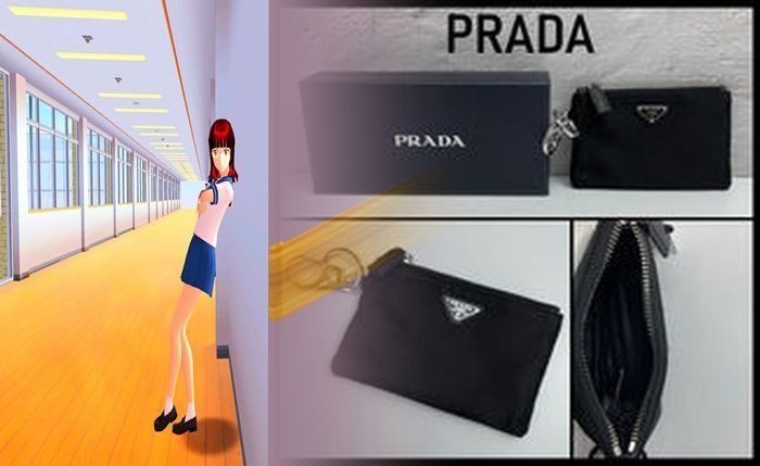 プラダ 財布 サフィアーノ レザー