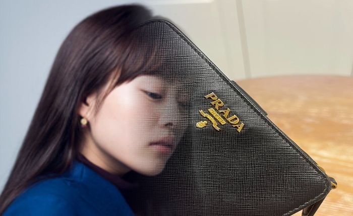 プラダ 財布 サフィアーノ ピンク