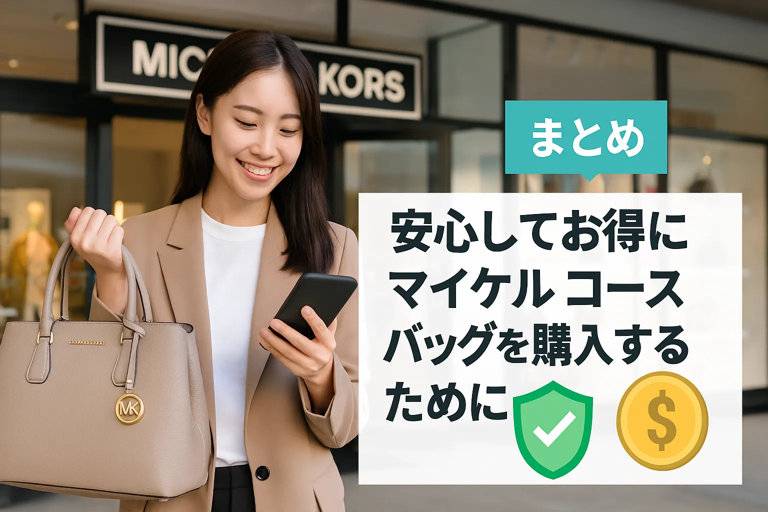 8. まとめ｜安心してお得にマイケル コース バッグを購入するために.webp