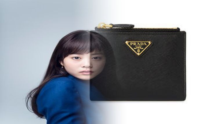 プラダ 財布 ブラック レッド