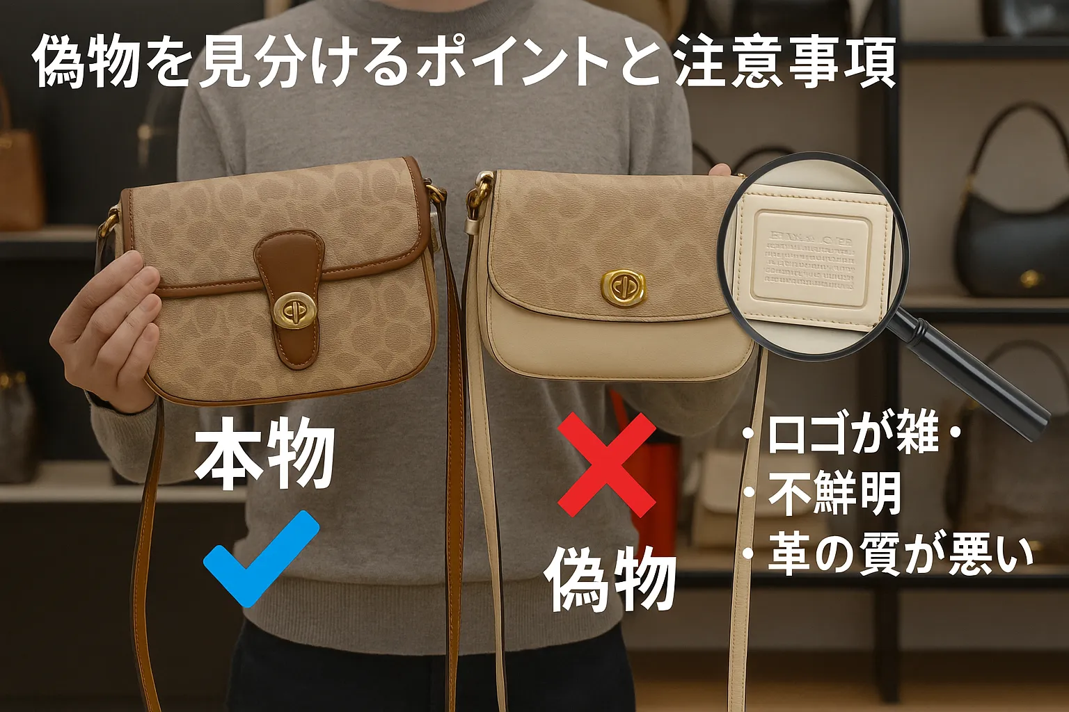 8. 偽物を見分けるポイントと注意事項.webp