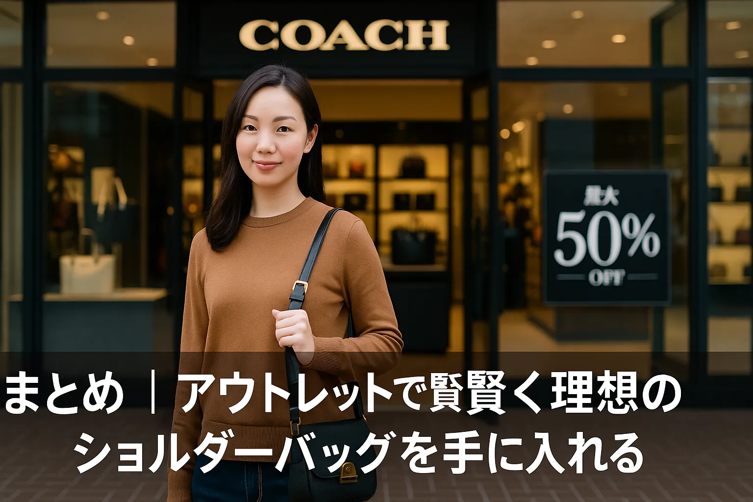 11. まとめ｜アウトレットで賢く理想のショルダーバッグを手に入れる.webp