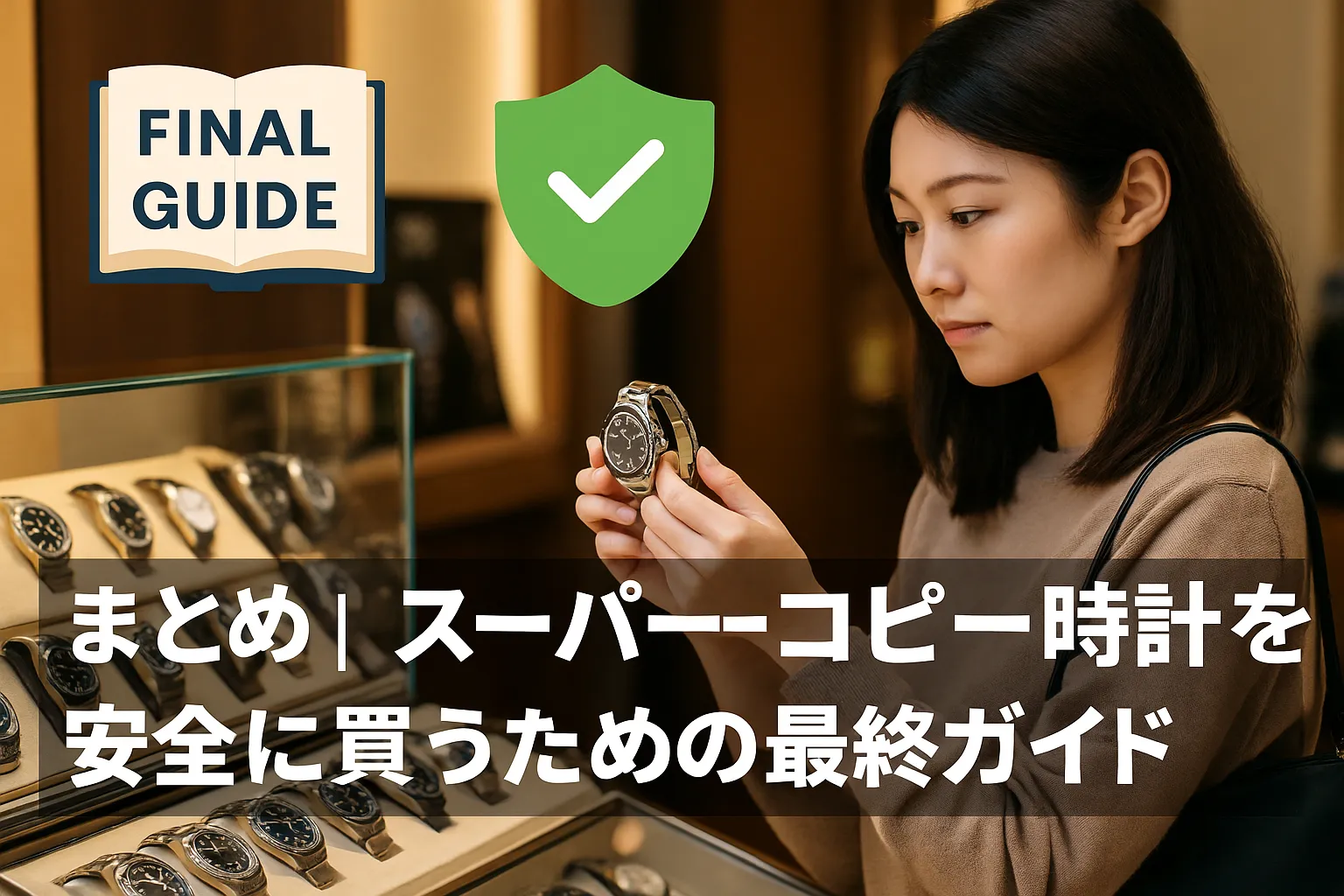 7. まとめ｜スーパーコピー時計を安全に買うための最終ガイド.webp