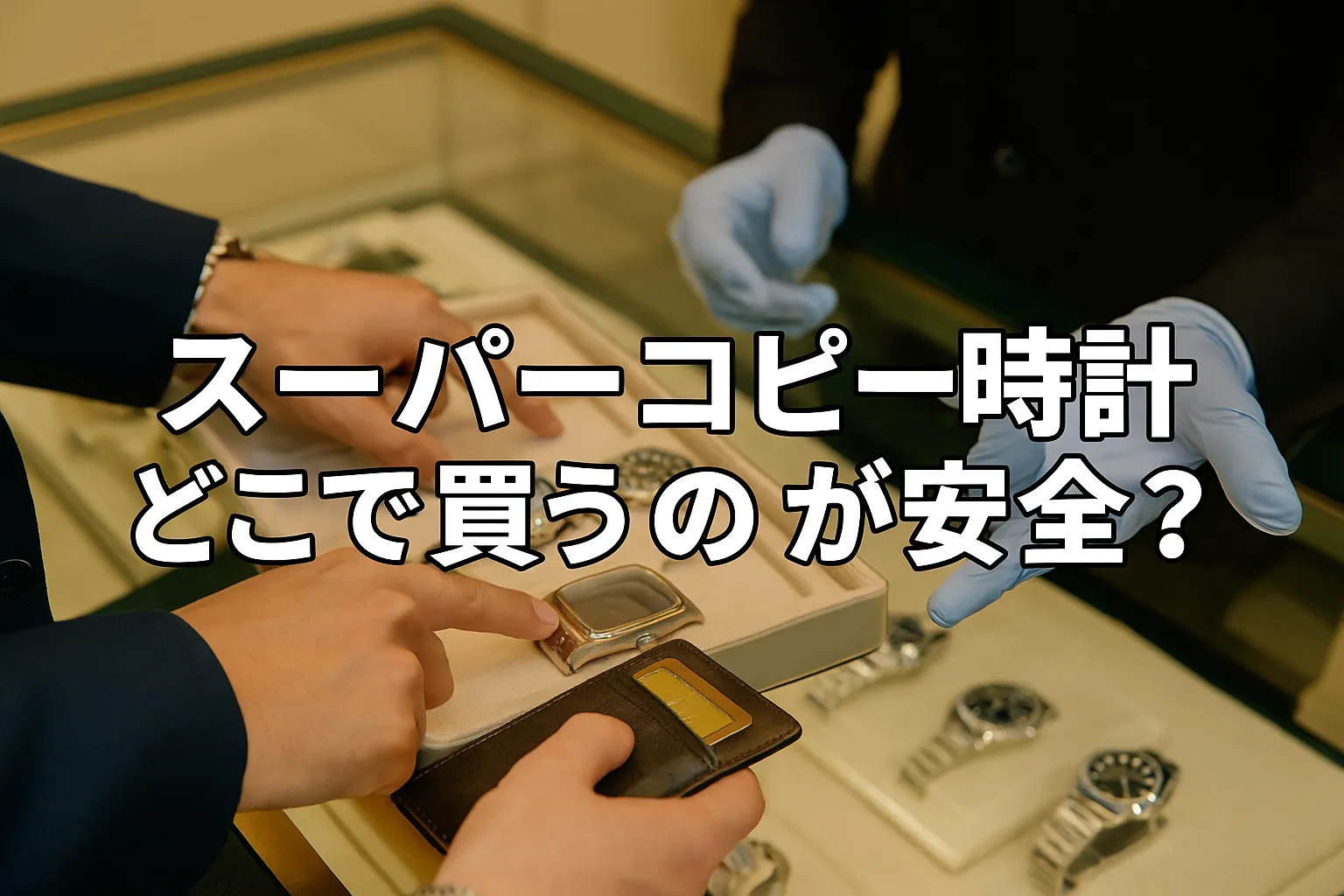 2. スーパーコピー時計 どこで買うのが安全？.webp