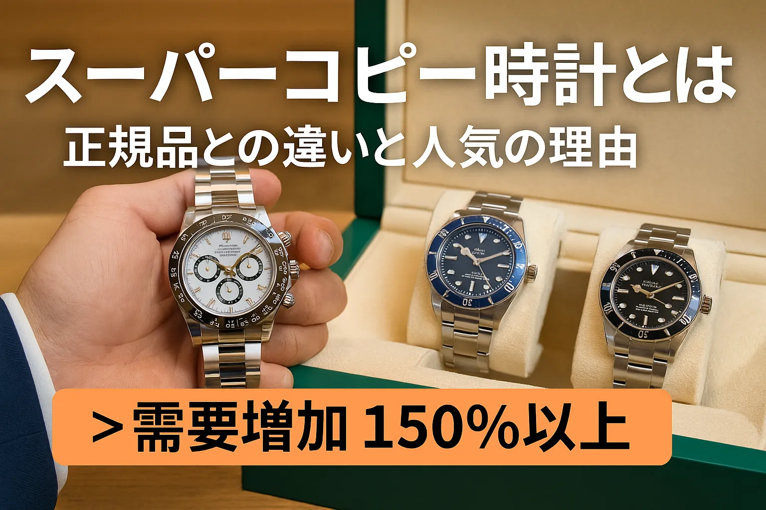 1. スーパーコピー時計とは？正規品との違いと人気の理由.webp