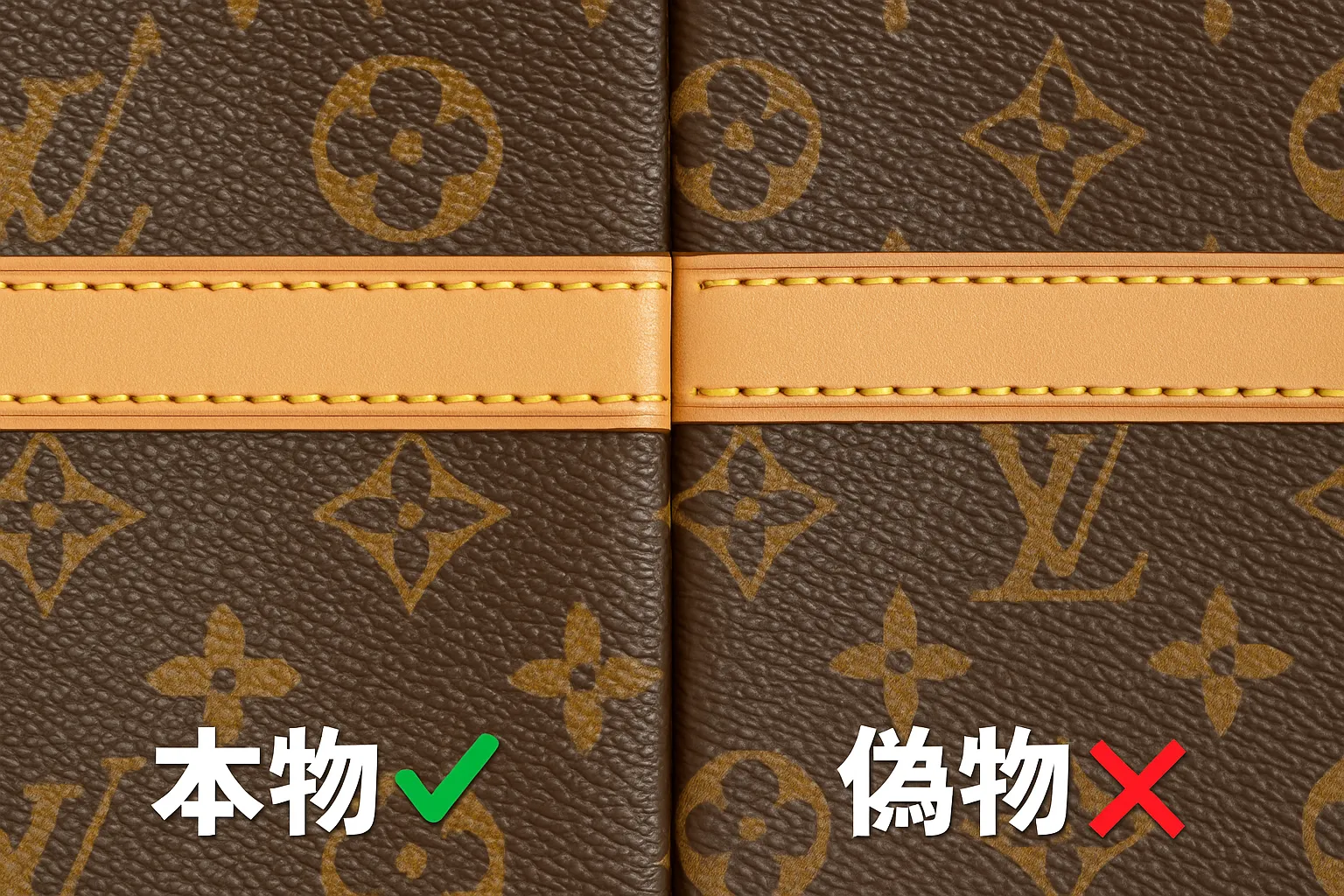 ④ ステッチ（縫製）の均一さ.webp