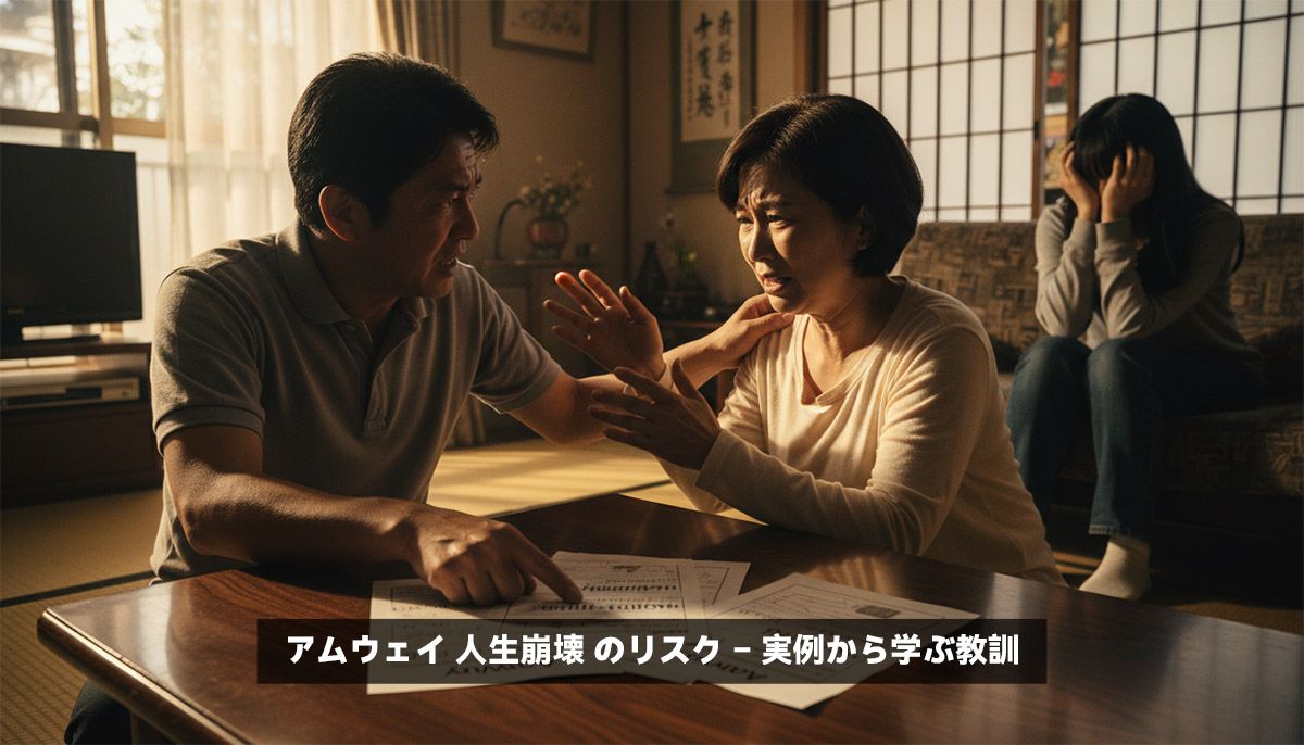 アムウェイ 人生崩壊 のリスク – 実例から学ぶ教訓