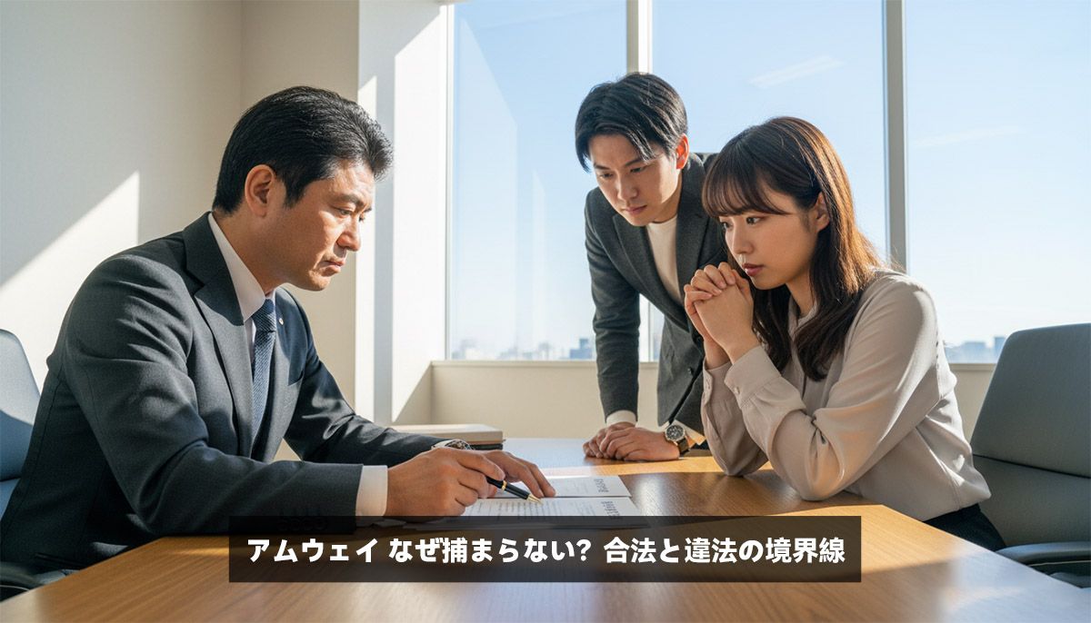 アムウェイ なぜ捕まらない？合法と違法の境界線