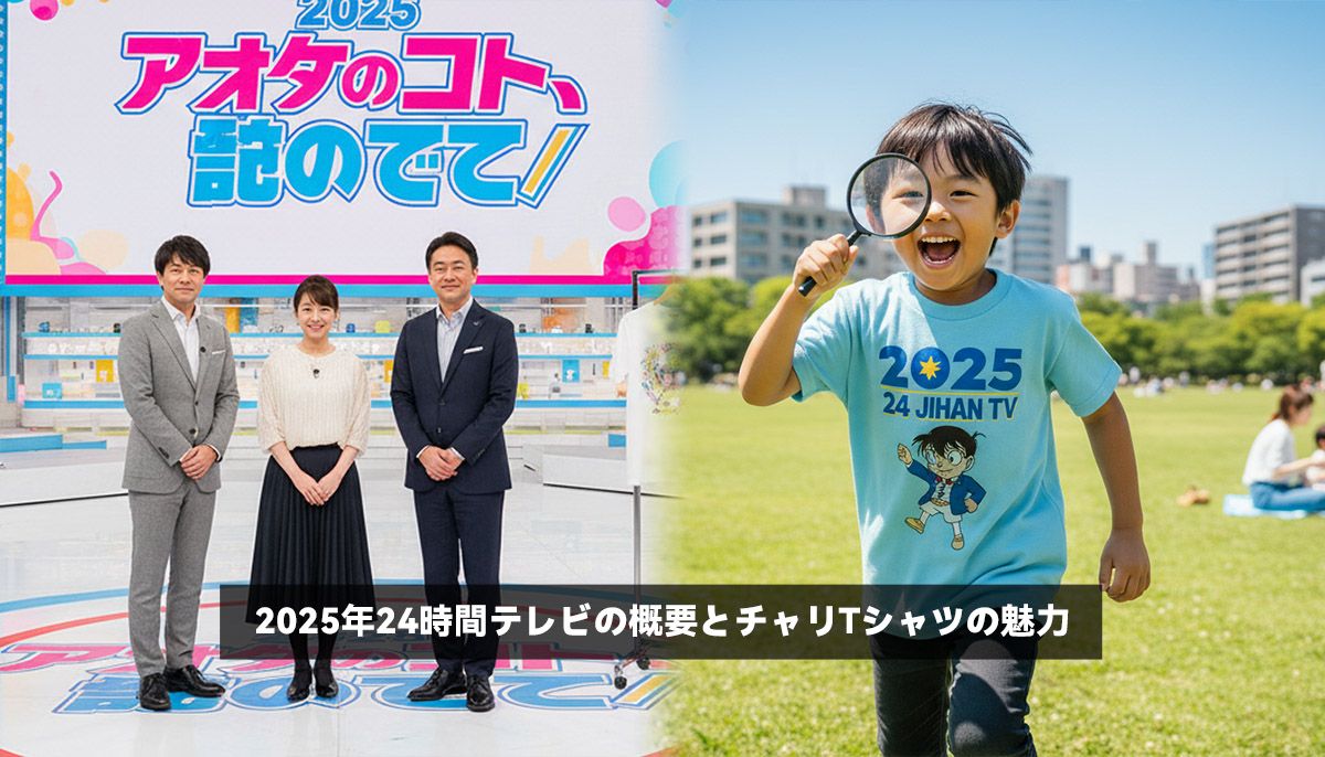 2025年24時間テレビの概要とチャリTシャツの魅力